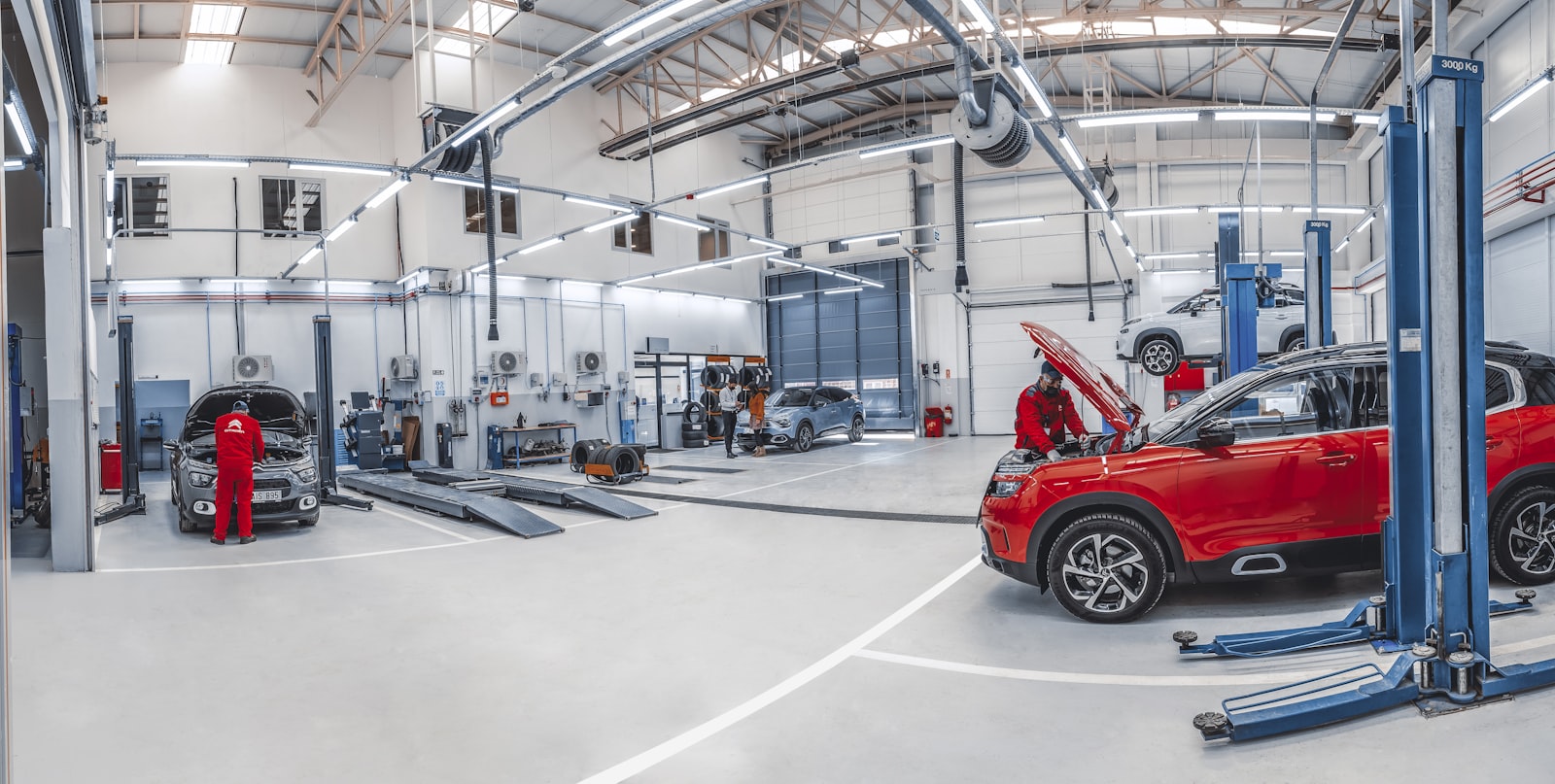 The service floor at Ironside Auto